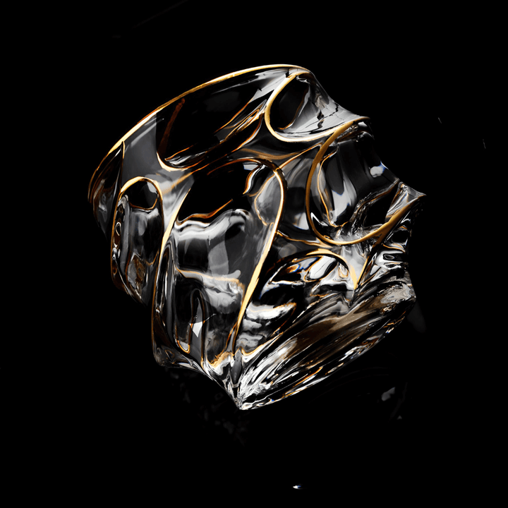 Arashi Gold 日本製クリスタルウイスキーグラス