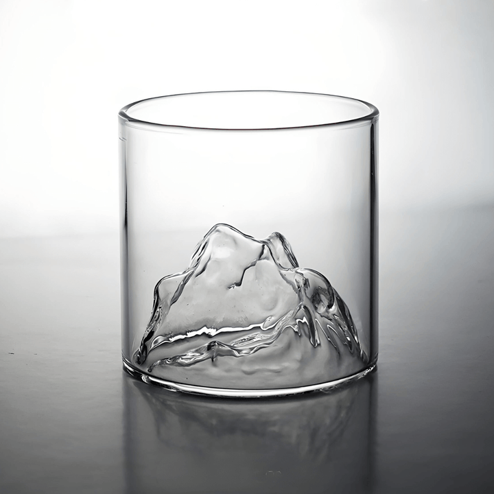 富士山 日本製クリスタルウイスキーグラス