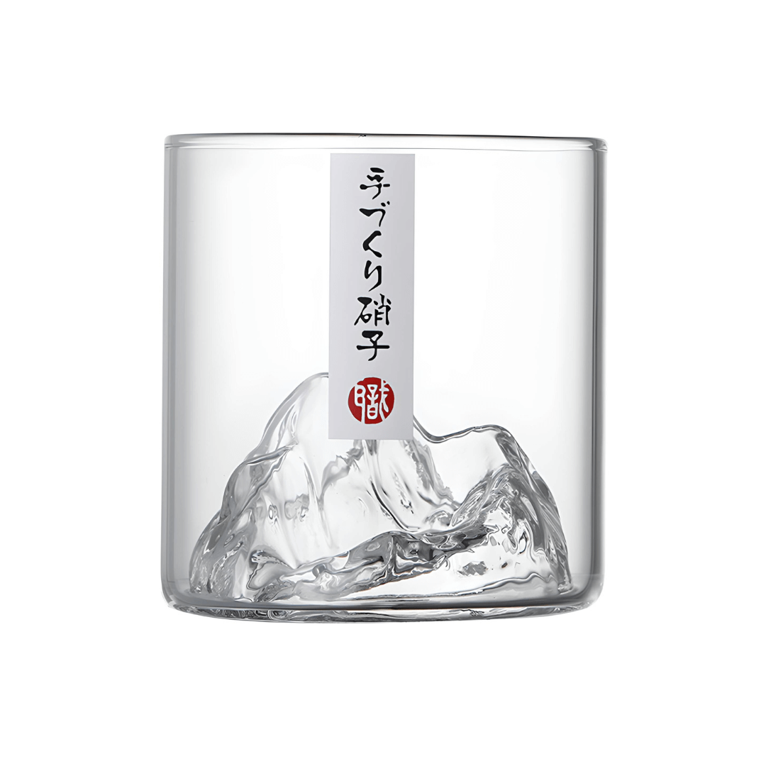 富士山 日本製クリスタルウイスキーグラス