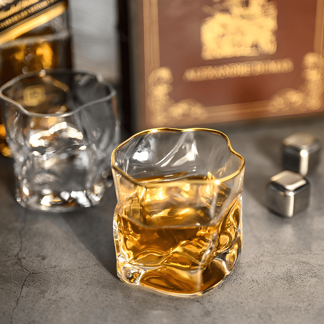 Hoshi Gold 日本製クリスタルウイスキーグラス